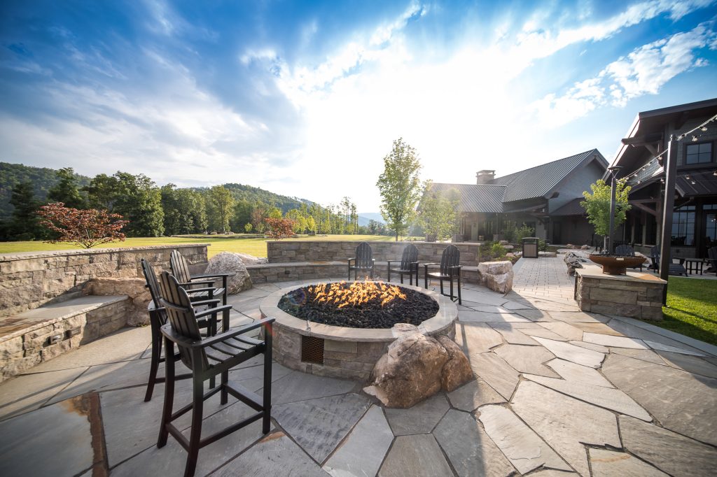 Event Terrace Fire Garden